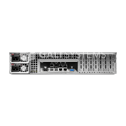 Сервер Supermicro SYS-6027R CSE-826 noCPU X9DRi-LN4F+ 24хDDR3 softRaid IPMI 1х560W PSU Ethernet 4х1Gb/s 8х3,5" BPN SAS826A FCLGA2011 (4)